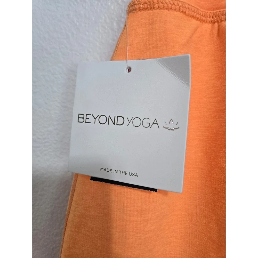Beyond Yoga Spacedye Move It SkirtSkort Orange High Waist Raw Hem SD5059 Size M